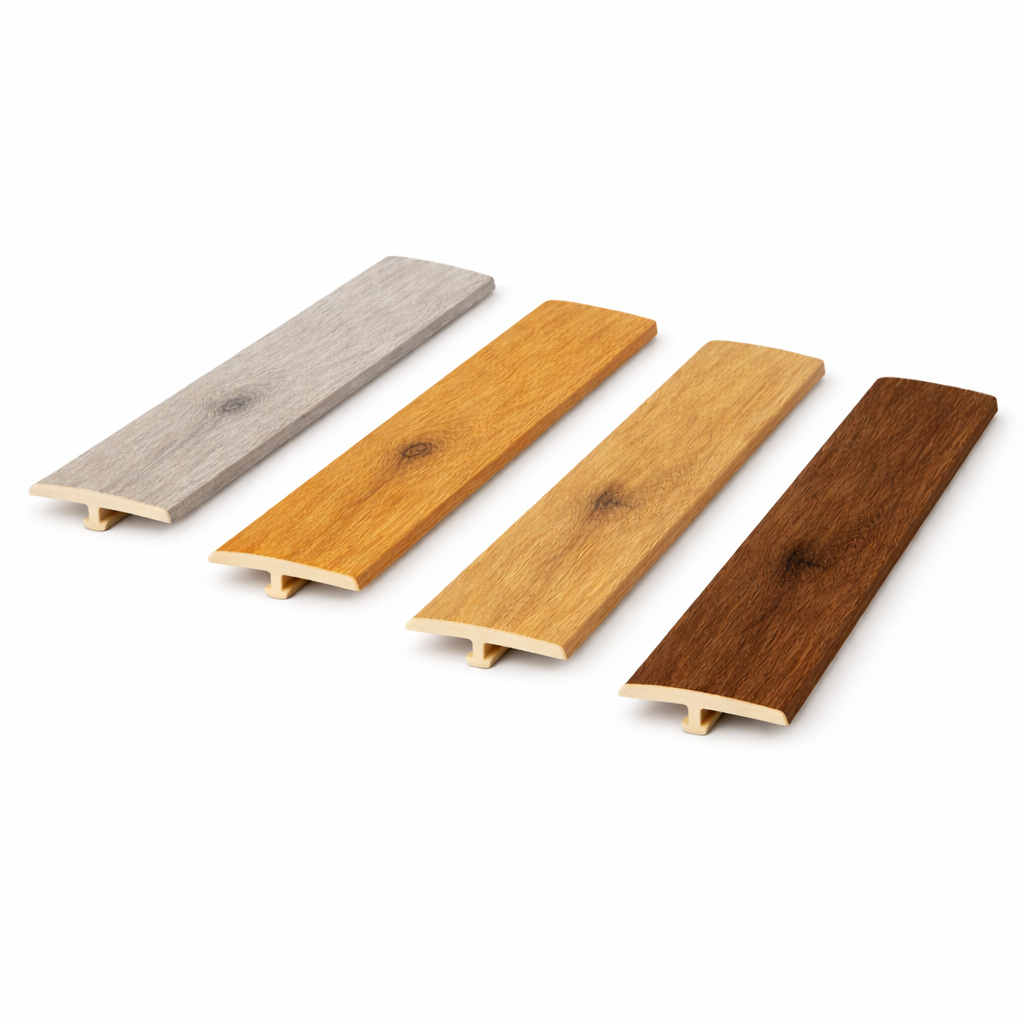 Perfil Junta de Dilatación Efecto Madera Natural SPC en Suelo SPC