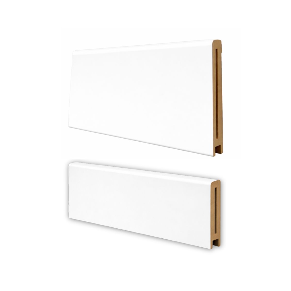 Rodapié MDF Blanco Lacado