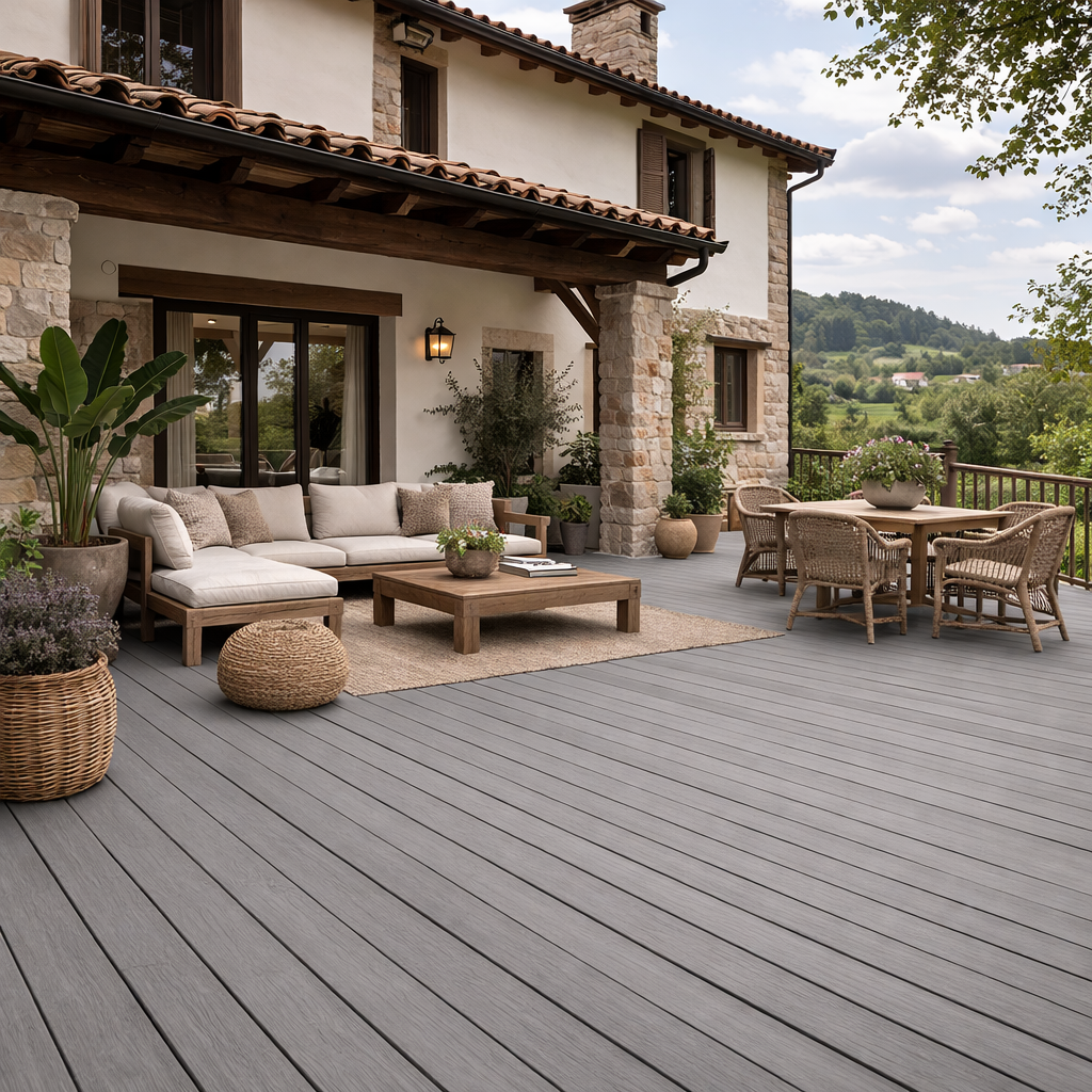 Tarima de Composite Bicolor ANTRACITA