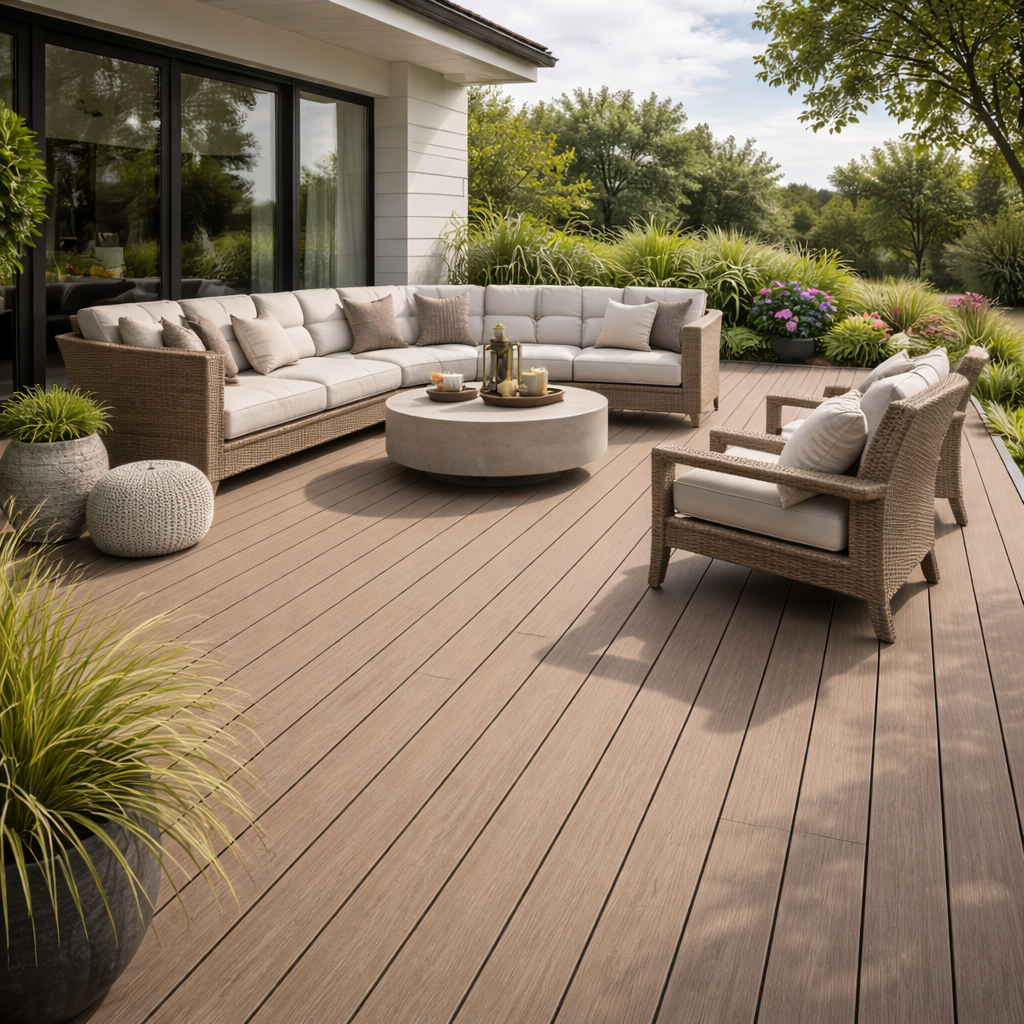 Tarima de Composite Bicolor FRESNO