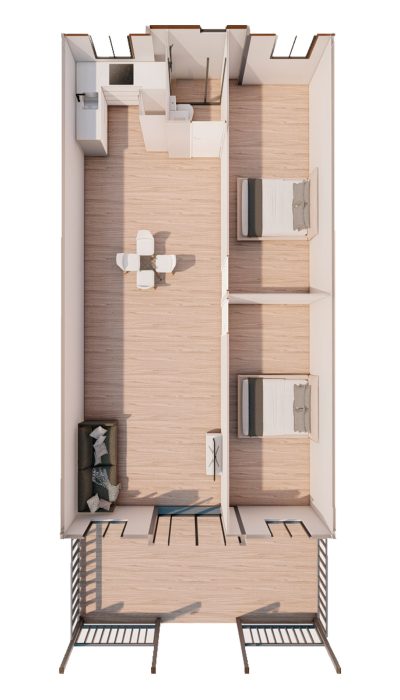 Casa Prefabricada Mallorca opción 2