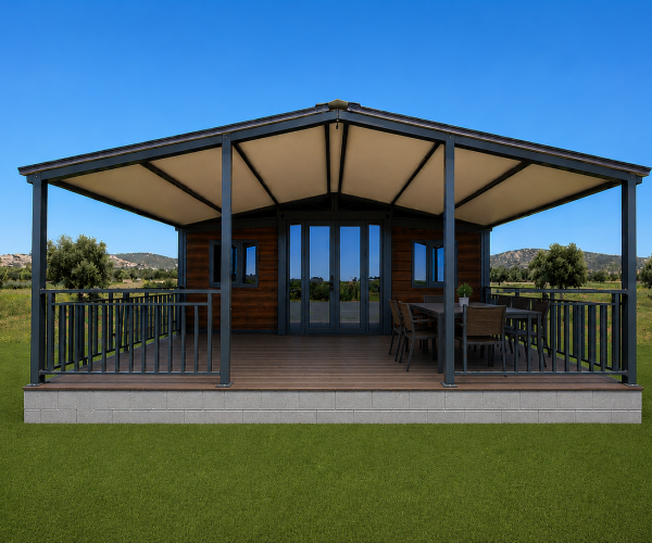 Casa Prefabricada Valencia 72 m² frontal