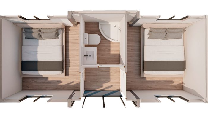 Casa Prefabricada modelo Cabrera 18 m²